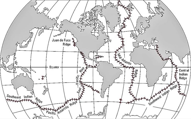 Dorsal Oceánica Qué Es Características Estructura Formación Tipos