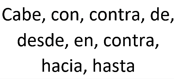 Preposiciones | Qué Son, Características, Tipos, Cómo Se Usan, Ejemplos ...